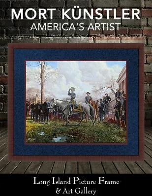 Mort Kunstler Civil War Print Respect Of An Army Custom Framed • $75