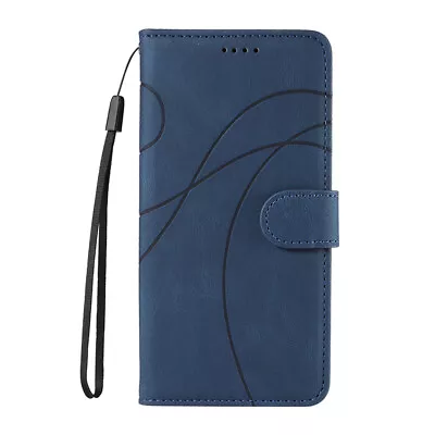 For Samsung S24 S23 S22 S21 S20FE S10 S9 Magnetic Leather Wallet Card Case Cover • $15.99