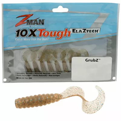 Zman Grubz 2 Inch Soft Plastic Lures • $12.95