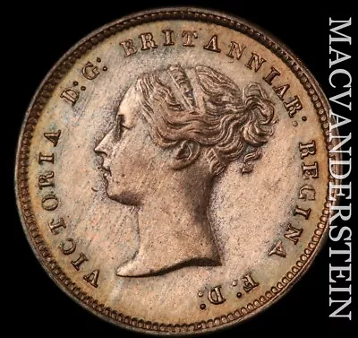 Great Britain: 1851 Four Pence Maundy Money- Scarce High Grade #H178 • $249