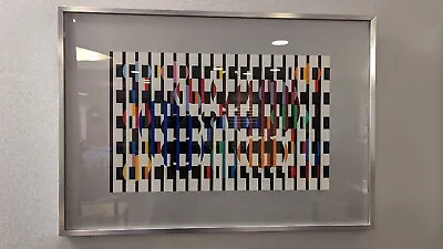 $15000 • Buy Yaacov Agam Serigraph Suite Of 7 Titled One And Another Signed & #25/90 And COA