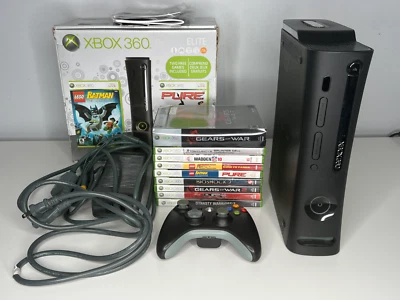 $31 • Buy Xbox 360 Elite 120GB Hard Drive Black Console  BUNDLE 
