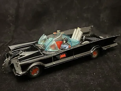 Vintage Corgi Toys 267 Batmobile W/ Glastron Batboat And Trailer • $499.99