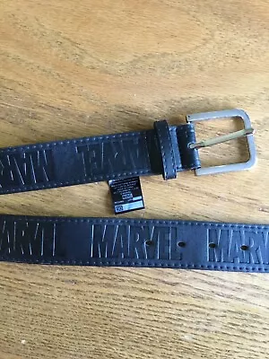 Marvel  Black Belt For Men Size 30 By Buckle Down • $8