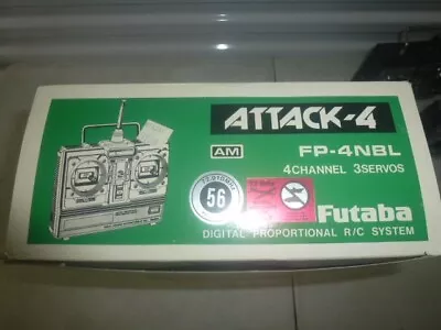 $19.99 • Buy Futaba 4 Channel Attack-4 FP-4NBL, FP-T4NL & 6 Channel FP-T6NFK R/C Radios