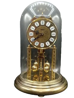 German Desk Dome Mantle Clock S Haller Simonswald No (0) Jewels Unadj Key Parts • £72.28