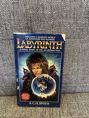 Labyrinth 1986 By A. C.h. Smith Movie Novelization Rare Vintage First Edition PB • $55.99