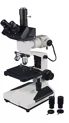 Radical 800x Material Science Trinocular Metallurgical Top Light Microscope • $399