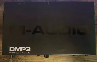 M-Audio DMP3 Dual Mic Preamp 2000s - Black (9v Power Cord Not Included) • $150