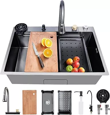 Waterfall Kitchen Sink • $350