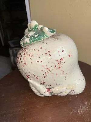 Very Old Strawberry Cookie Jar  . Marked Usa Made Exclusively For Sears • $20