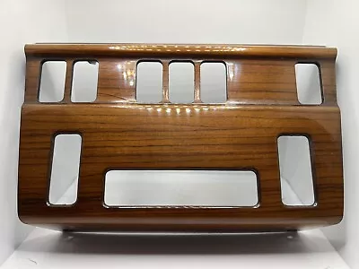 Mercedes W124 C124 S124 A/C AC Dashboard Climate Console Panel Zebrano Wood Trim • $59