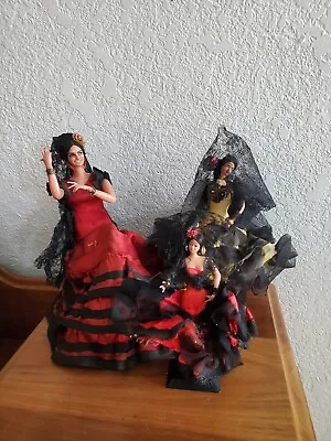 Vintage Spanish Flamenco Doll Lot  • $3.99