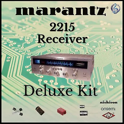 Marantz 2215 Receiver Deluxe Upgrade Kit Genuine Parts Restoration • $47.66