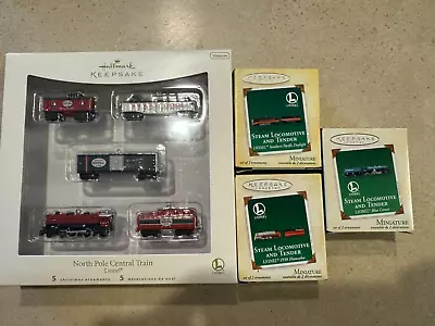 Hallmark Keepsake Lionel Miniature Train Christmas Ornaments North Pole More • $24.99