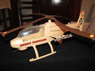 Vintage Desert Command Toy Helicopter-Made In USA-Processed Plastic Co-Complete • $22.50