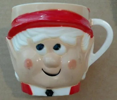 Keebler Cookie Elf Plastic Mug Cup From F&F Die Works 3 Inches Tall • $4.75