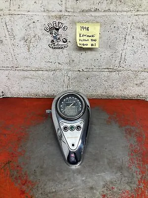 1998 Kawasaki Vulcan 800 Vn800 Speedometer And Dash Cover Nice • $89.95