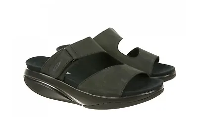 MBT Tabia Women's Slide Sandals (Black Light Weight Slipper Inside Or Go Out) • $194