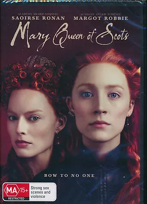 Mary Queen Of Scots DVD NEW Region 4 Saoirse Ronan Margot Robbie • £9.30