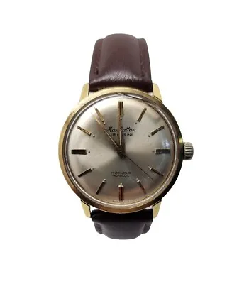 Manhattan Submarine Compressor Watch Swiss Mens Vintage 50s Working 36mm  • $265