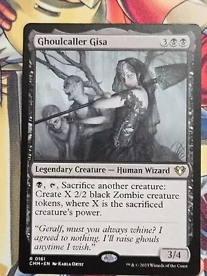 Ghoulcaller Gisa | CMM Commander Masters 0161 | Rare NM | MTG • $3.50