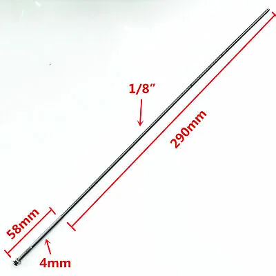 £13.12 • Buy 4mm X 350mm Flex Cable Thread 58mm X 20mm Soft Prop Shaft For RC Boat