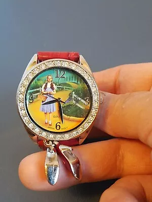 TM & Turner Ent Co Judy Garland  The Wizard Of OZ Watch With Ruby Slipper Charm  • $23