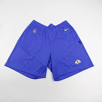 LA Rams Nike NFL On Field Dri-Fit Practice Shorts Men's Blue Used • $37.49