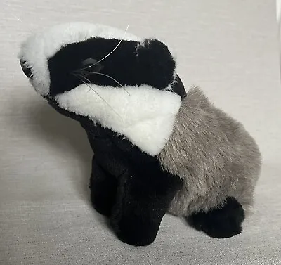 Vintage Badger Soft Toy Plush Cuddly Realistic Woodland Animal Wildlife 12  90s • £14.70