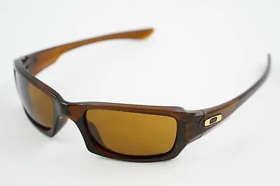 03-442 Oakley Fives Squared (4+1)2 Polished Rootbeer / Dark Bronze 54-19 • $61.50