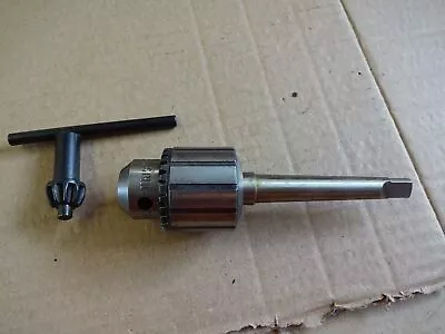 Drill Chuck + Key Jacobs No.30 0-5/16  1MT Suit Clockmakers Lathe • £30