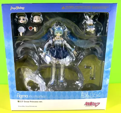 FIGMA Hatsune Miku Snow Princess Figure EX-054 - NEW In Box - Rare • $99.99