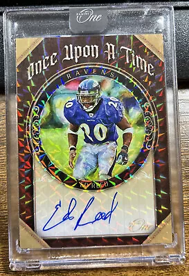 Ed Reed 2021 Panini One Football Once Upon A Time Signatures #/5 HOF #345 • $299.99