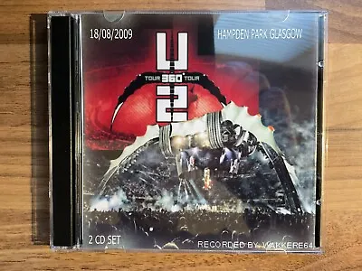 U2 CD: Live At Hampden Park Glasgow 18/08/2009 (2 CDR Set). • £12