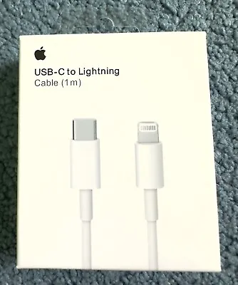 Genuine IPhone Cable For Apple Cable USB-C Lead 12 Mini 13 Pro 14 ProMax 14 Plus • £5.59