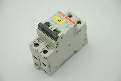 MERLIN GERIN C6A Multi 9 C60 Cat# 24447 2-Pole Circuit Breaker - Lot Of 2 • $24.99