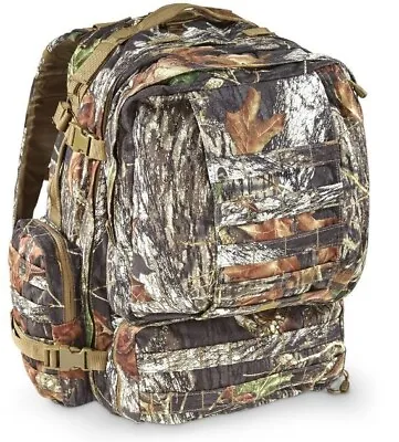 New In Bag Red Rock Molle Mossy Oak Break Up Diplomat Backpack 3080 Cu. In. • $60