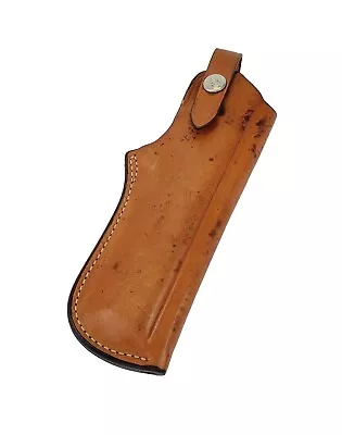 BIANCHI TAN LEATHER #89 OWB BELT HOLSTER VINTAGE RH For S&W 422 .22LR Right Hand • $79.97