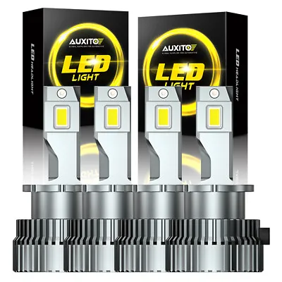 AUXITO LED Headlight Bulb D2S D2R High+Low Beam HID White Conversion Kit 40000LM • $94.04