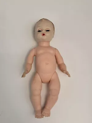 Vintage Sleepy Eyed Drink Wet Baby 7” Doll Molded Hair ( Crack ) • $20