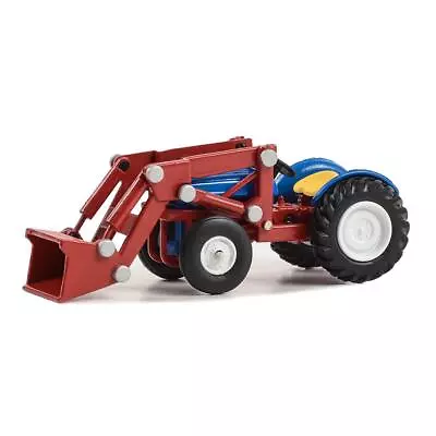 1/64 1950 Ford 8N Blue & Red W/ Front Loader Down On The Farm Series 8 48080-A • $16.29