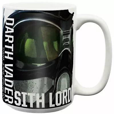 Official Star Wars Large Darth Vader Sith Lord Mug Coffee Cup New • £7.95