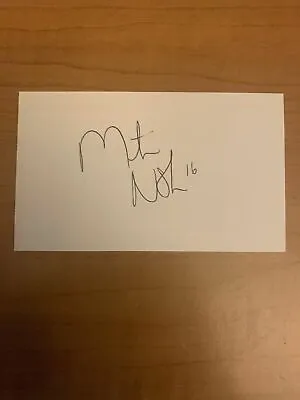 Martin Nash - Soccer - Authentic Autograph Signed- B6087 • $19.95