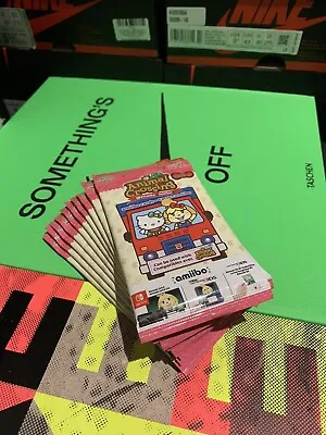 Nintendo Animal Crossing Amiibo Cards Sanrio Collaboration New Sealed 8 Packs • $100
