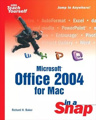 Microsoft Office 2004 For Mac In A Snap • $9.65