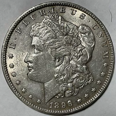 1896 *morgan Dollar* Au (lustrous) ~nr~ #540 • $18.50