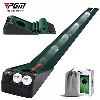 PGM Mini Putting Green Indoor With Electric Ball Return For Home And Office • $49.99