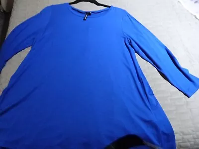 £14.99 • Buy Yong Kim Blue Top Size 12 (139)