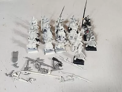 Warhammer Dark Elf Warriors Regiment Plastic Old World Games Workshop • $30